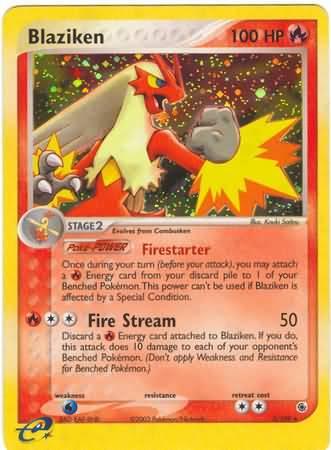 Blaziken 3/109 - EX Ruby & Sapphire