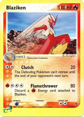 Blaziken 15/109 - EX Ruby & Sapphire