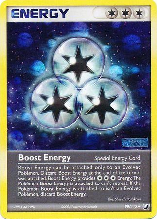 Boost Energy 98/115 - EX Unseen Forces