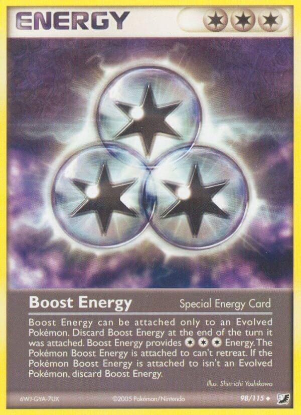 Boost Energy 98/115 - EX Unseen Forces