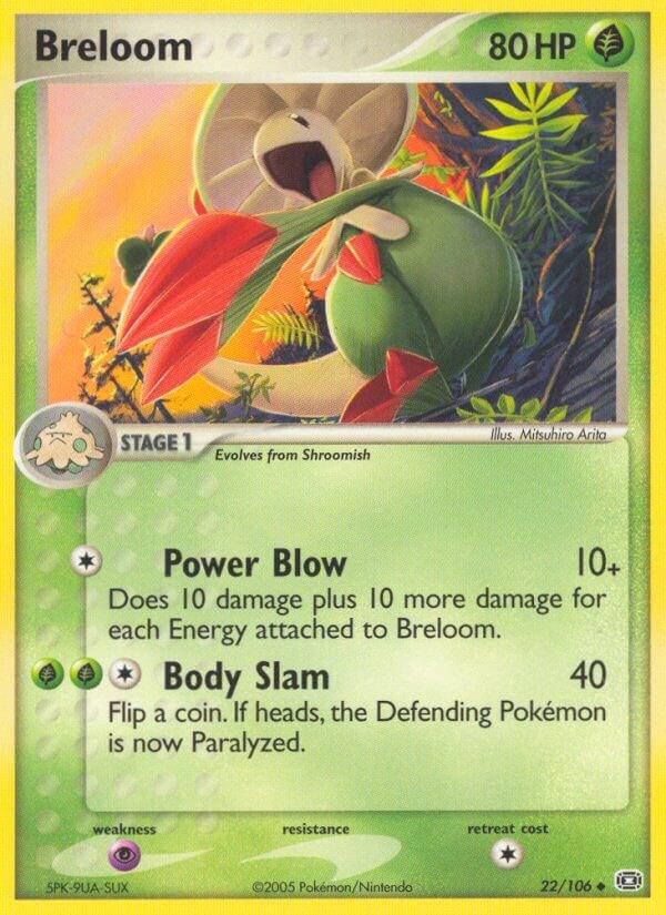 Breloom 22/106 - EX Emerald