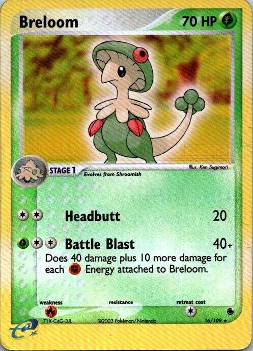 Breloom 16/109 - EX Ruby & Sapphire