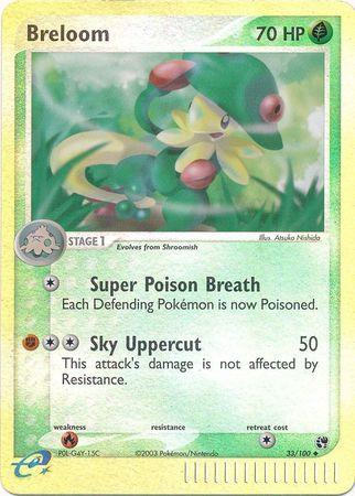 Breloom 33/100 - EX Sandstorm