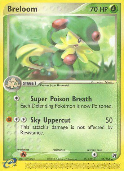 Breloom 33/100 - EX Sandstorm