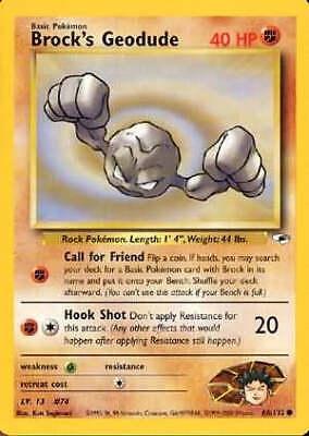 Brock's Geodude 66/132 - Gym Heroes