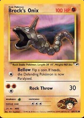 Brock's Onix 69/132 - Gym Heroes