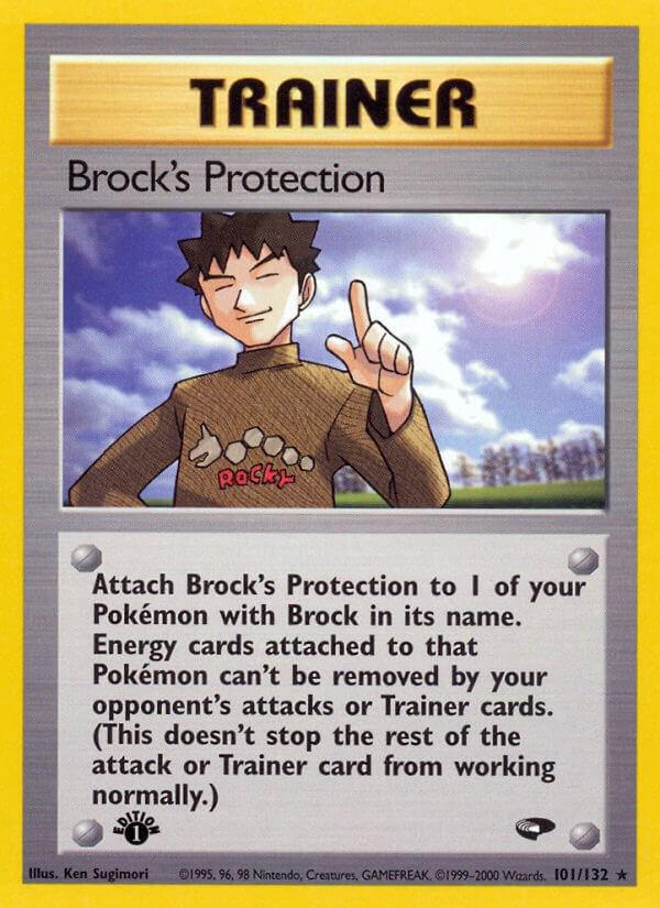 Brock's Protection 101/132 - Gym Challenge