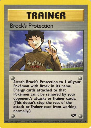 Brock's Protection 101/132 - Gym Challenge