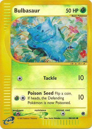 Bulbasaur 94/165 - Expedition