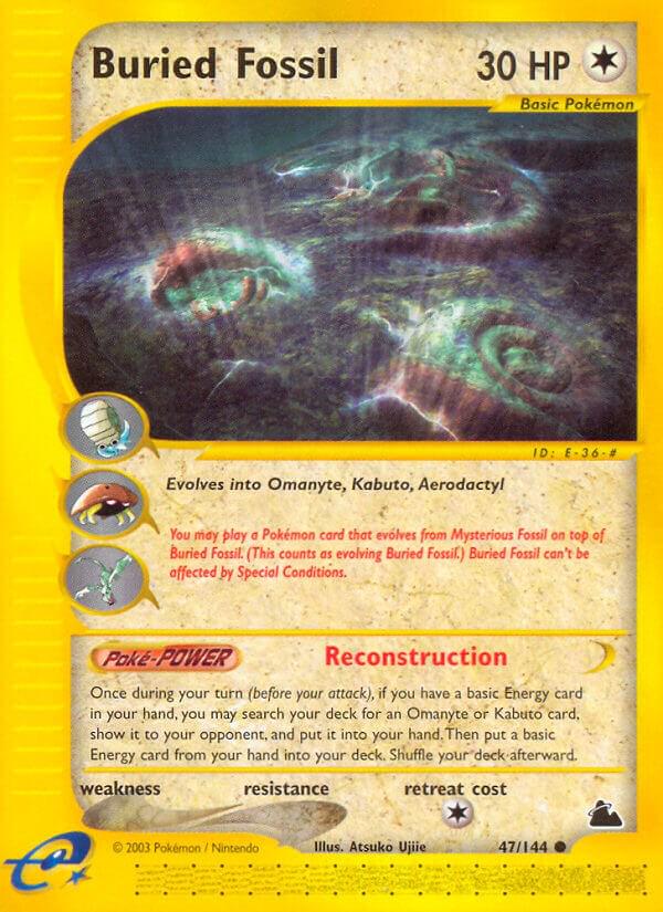 Buried Fossil 47/144 - Skyridge