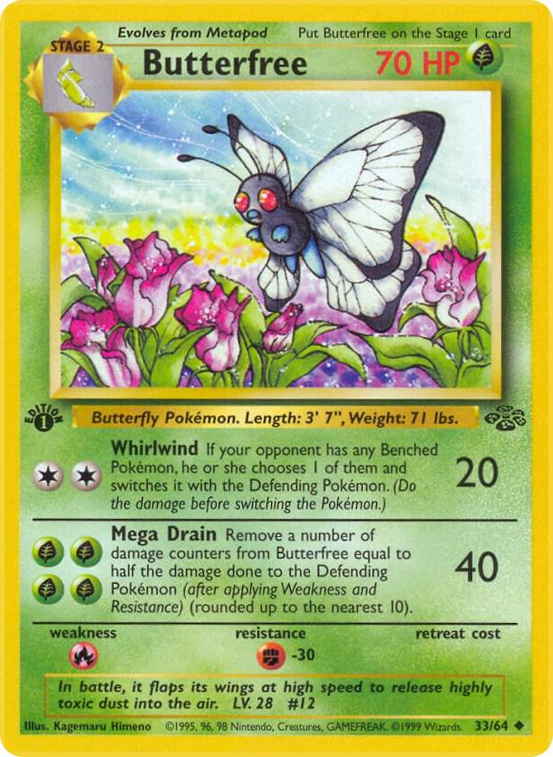 Butterfree 33/64 - Jungle Set