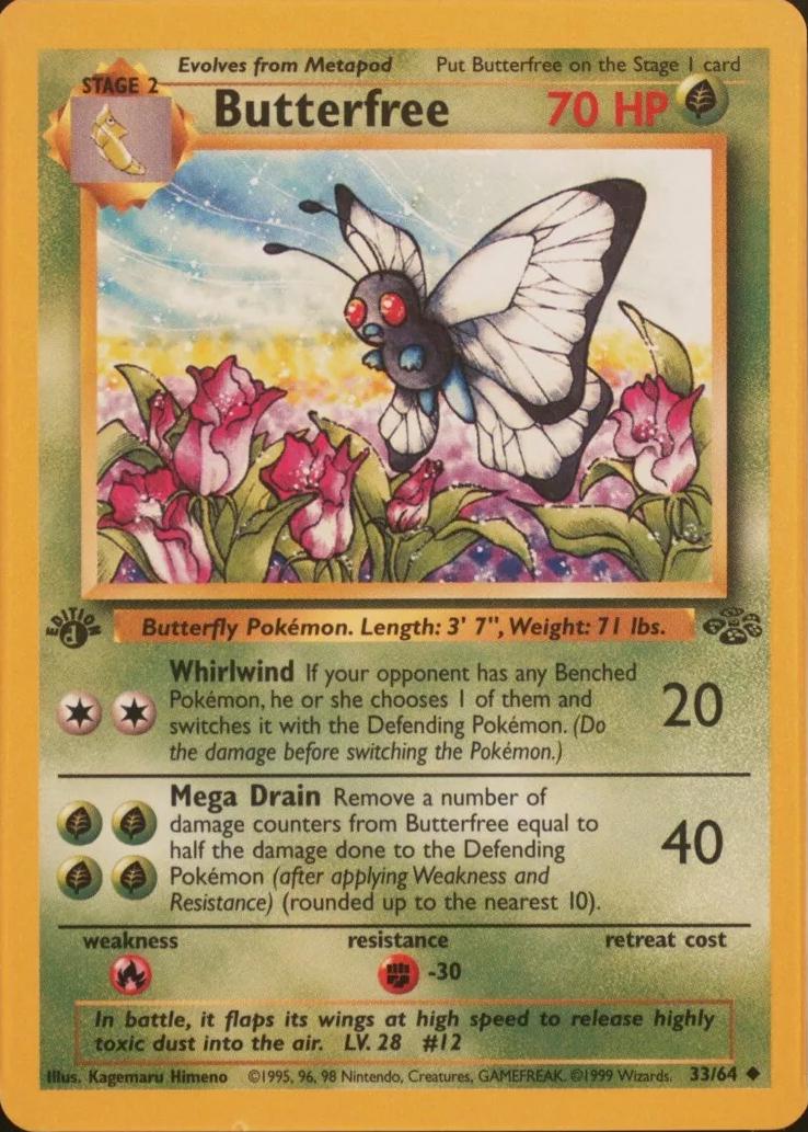 Butterfree 33/64 - Jungle Set