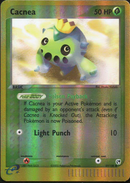 Cacnea 57/100 - EX Sandstorm