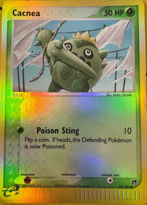 Cacnea 58/100 - EX Sandstorm