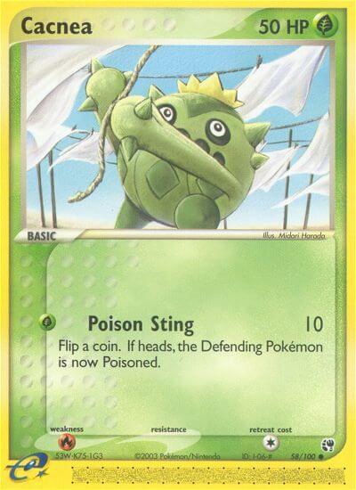 Cacnea 58/100 - EX Sandstorm