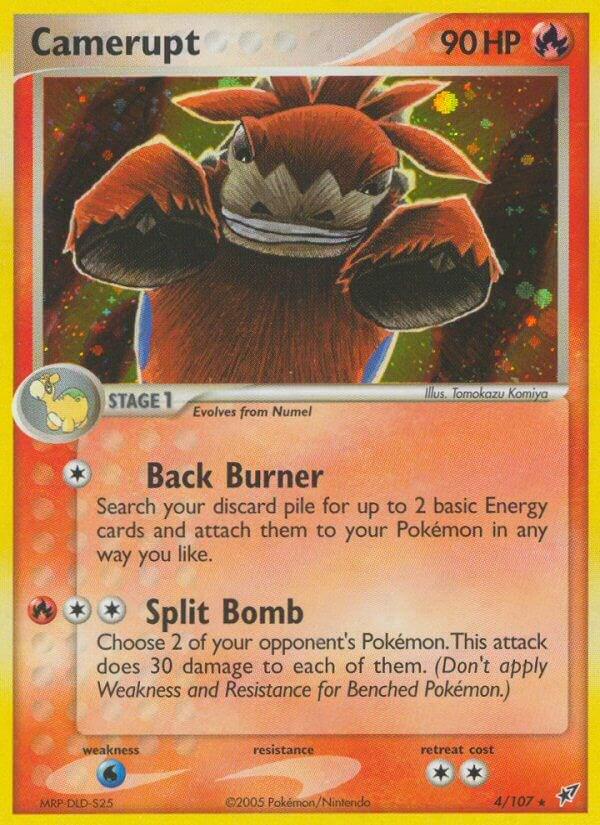 Camerupt 4/107 - EX Deoxys