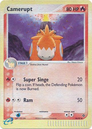 Camerupt 24/97 - EX Dragon
