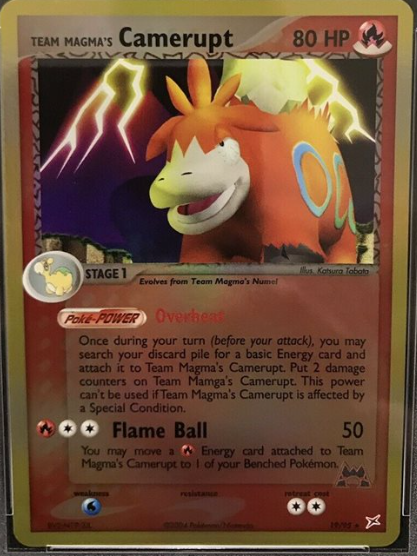 Camerupt 19/95 - EX Team Magma vs Team Aqua