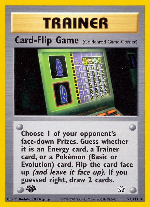 Card-Flip Game 92/111 - Neo Genesis