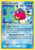 Carvanha 25/95 - EX Team Magma vs Team Aqua
