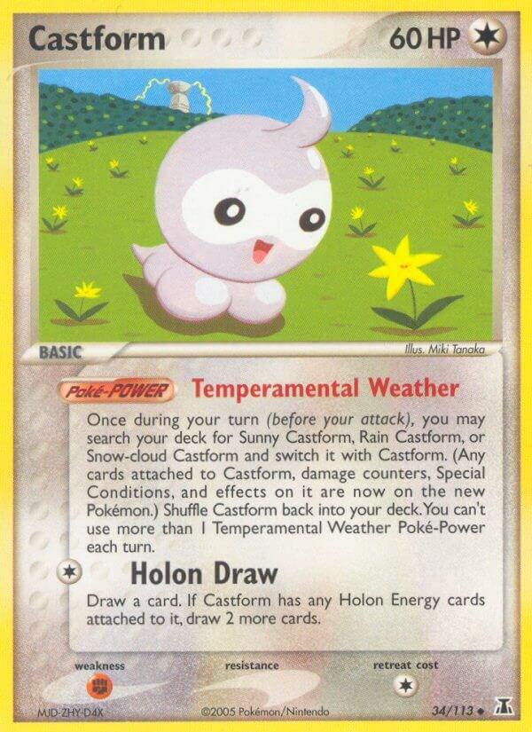 Castform 34/113 - EX Delta Species