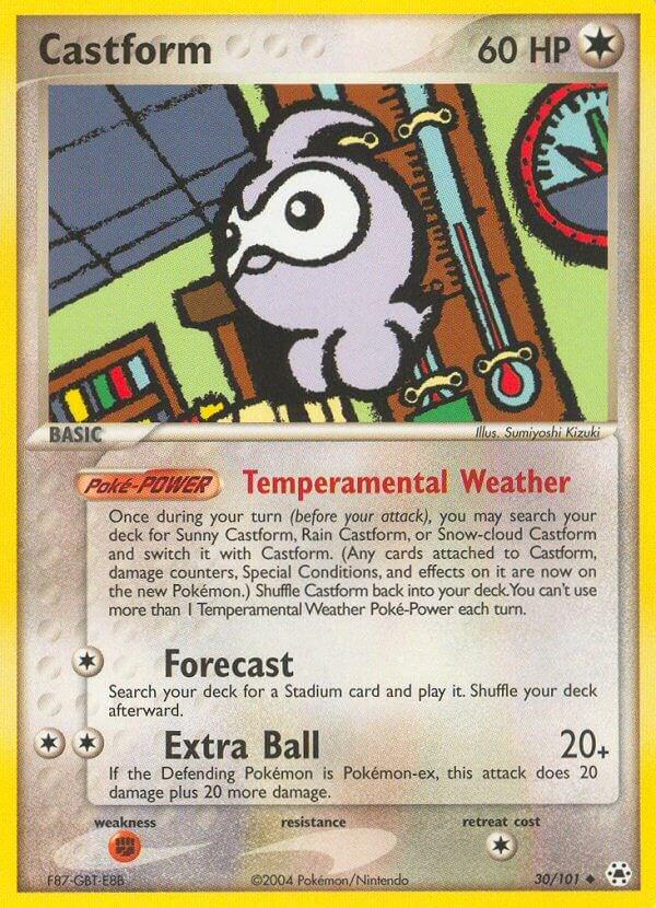 Castform 30/101 - EX Hidden Legends