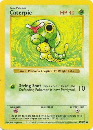 Caterpie 45/102 - Base Set