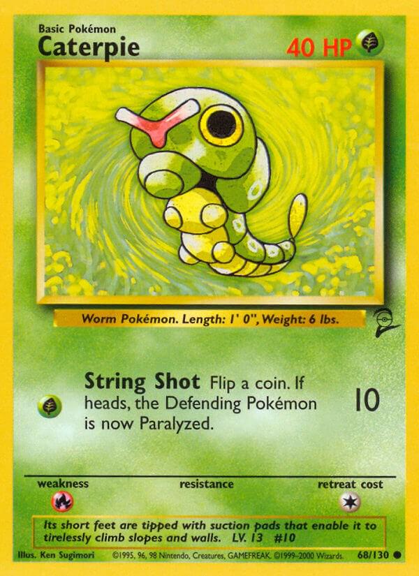 Caterpie 68/130 - Base Set 2
