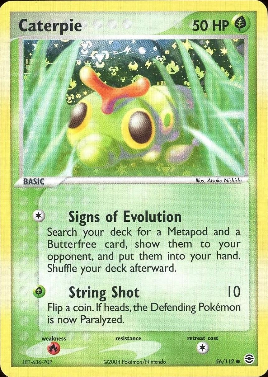 Caterpie 56/112 - EX Fire Red & Leaf Green