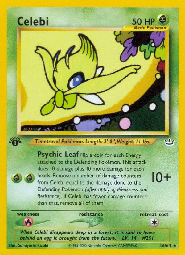 Celebi 16/64 - Neo Revelation