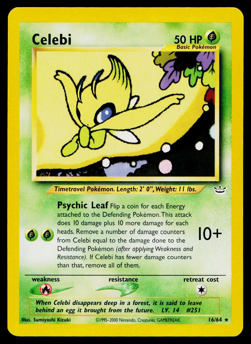 Celebi 16/64 - Neo Revelation