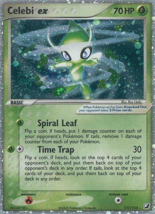 Celebi EX 117/115 - EX Unseen Forces