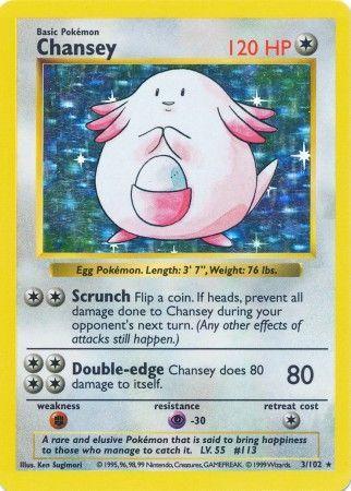 Chansey 3/102 - Base Set