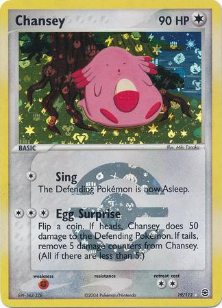 Chansey 19/112 - EX Fire Red & Leaf Green