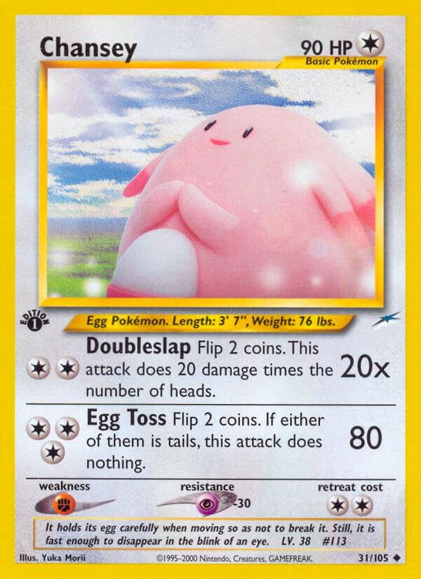 Chansey 31/105 - Neo Destiny
