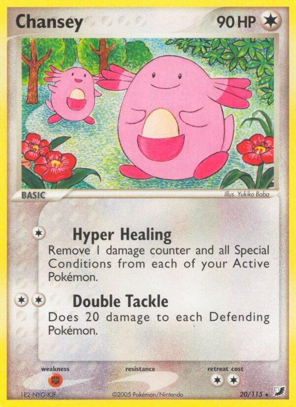 Chansey 20/115 - EX Unseen Forces
