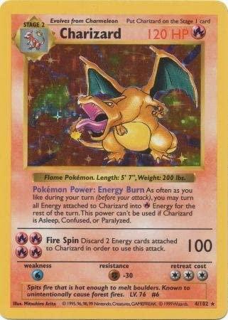 Charizard 4/102 - Base Set