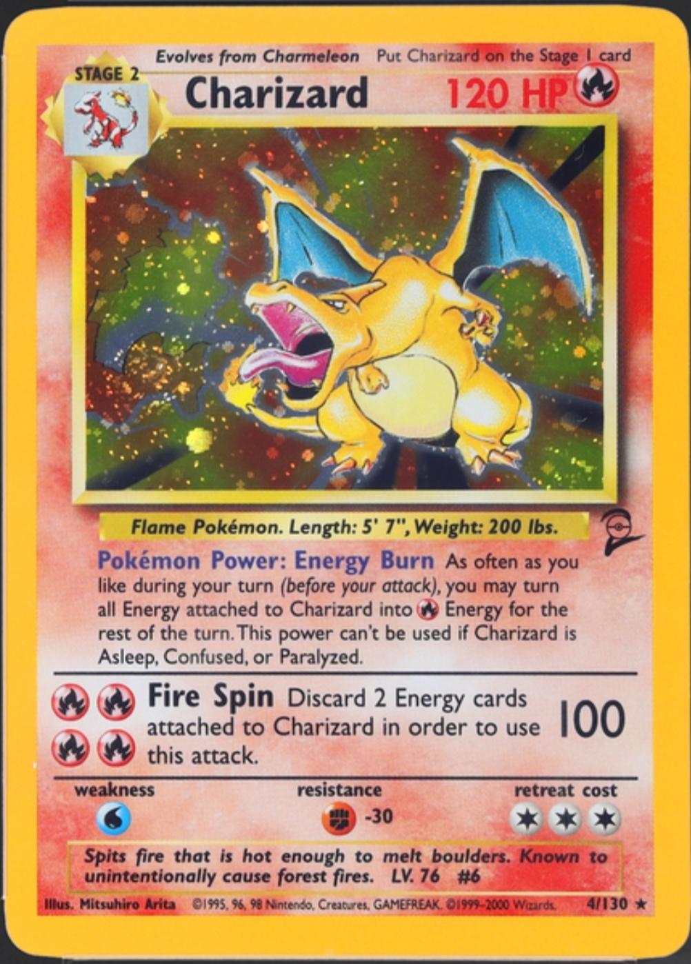 Charizard 4/130 - Base Set 2