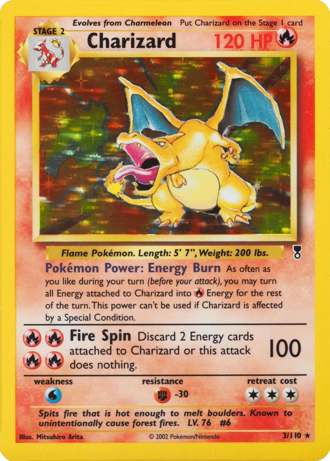 Charizard 3/110 - Legendary Collection