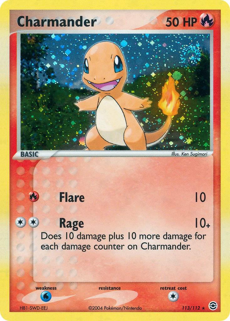 Charmander 113/112 - EX Fire Red & Leaf Green