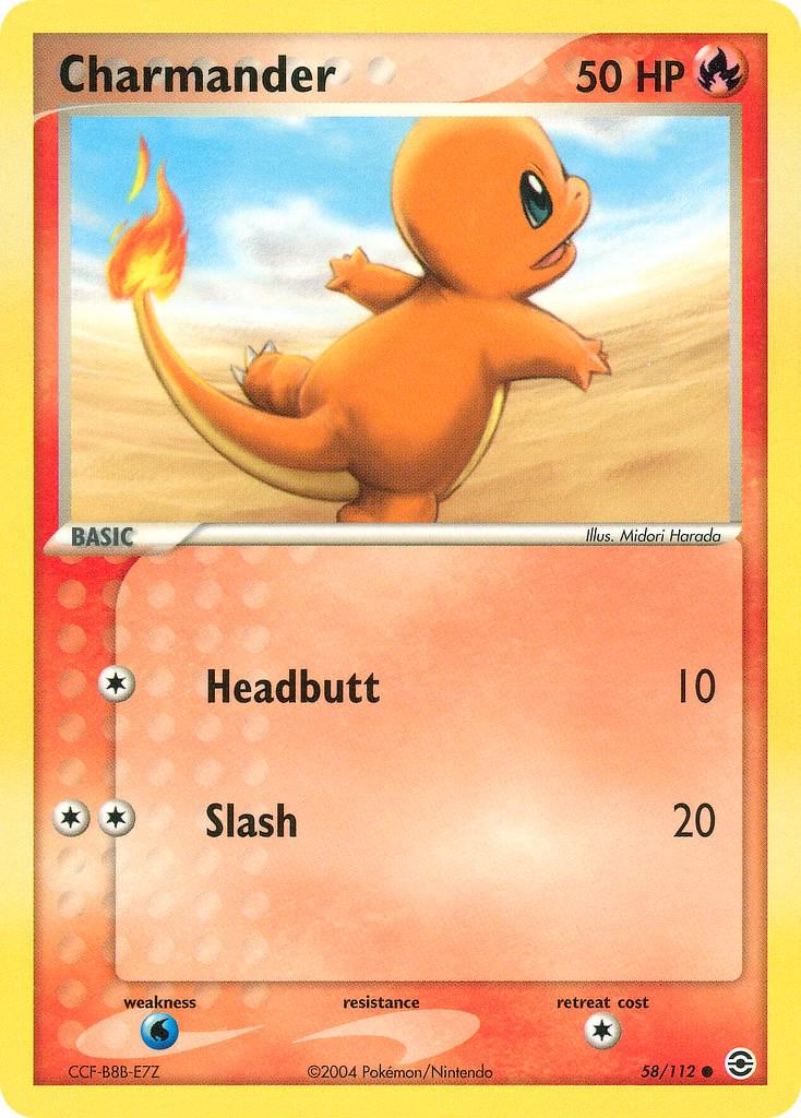 Charmander 58/112 - EX Fire Red & Leaf Green