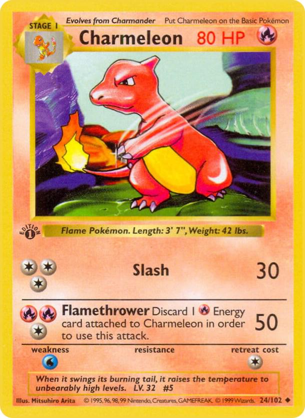 Charmeleon 24/102 - Base Set