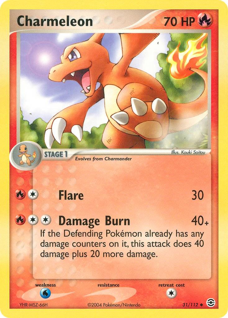 Charmeleon 31/112 - EX Fire Red & Leaf Green