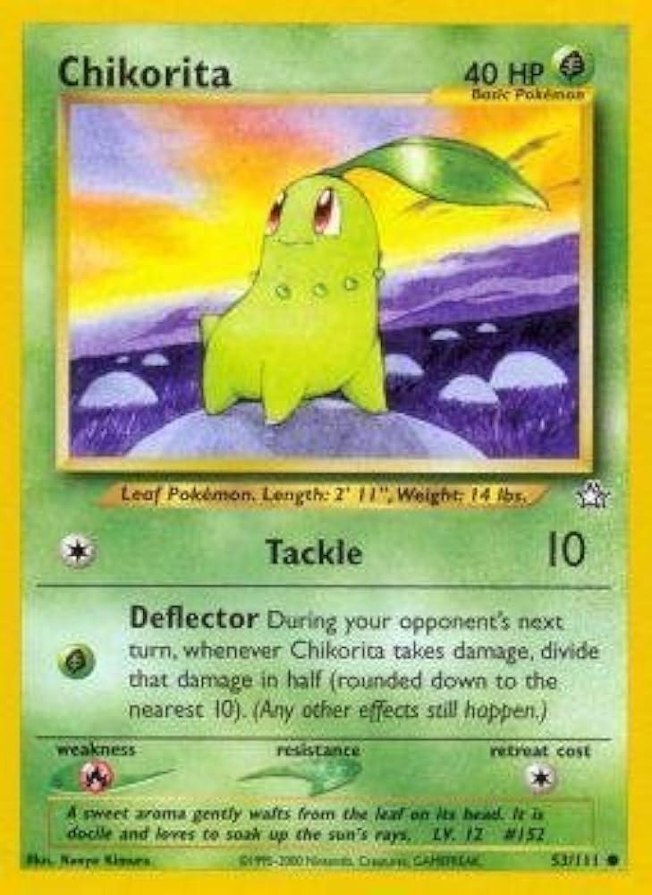 Chikorita 53/111 - Neo Genesis