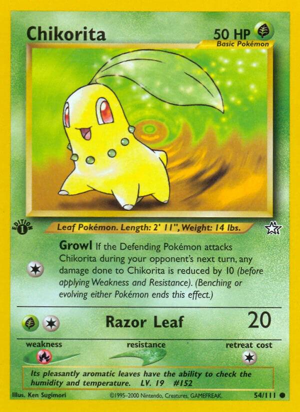 Chikorita 54/111 - Neo Genesis