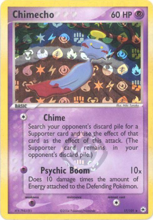 Chimecho 17/101 - EX Hidden Legends