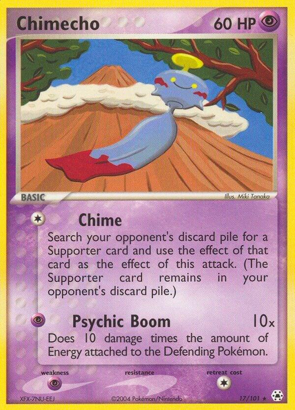 Chimecho 17/101 - EX Hidden Legends