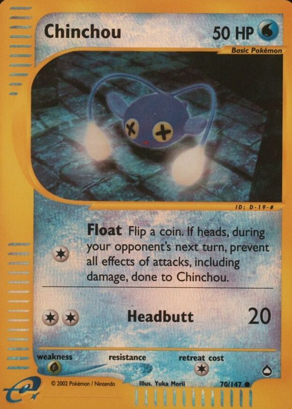 Chinchou 70/147 - Aquapolis