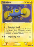 Chinchou 50/92 - EX Legend Maker