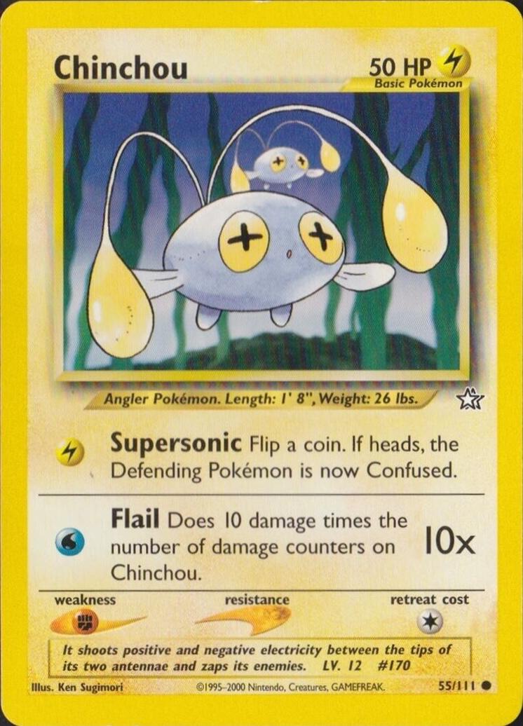 Chinchou 55/111 - Neo Genesis